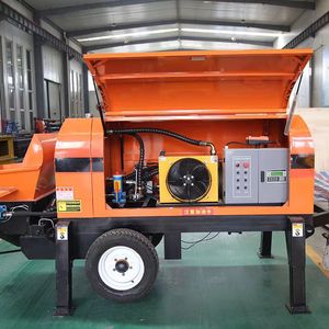 Concrete Pump <b>Machine</b> Mini Pump Crete Engine Concrete Trailer Pumps for Sale - Product Image 4