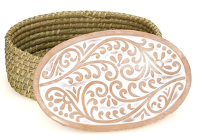 Panier chauffe-pain avec pierre chauffante. Pour faire du pain, cadeau pour un boulangier, cadeau d'anniversaire, cadeau de pendaison de crémaillère, cuisine de style campagnard - Product Image 2