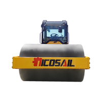 Livraison gratuite de haute qualité Chine 6t Mini Compacteur à rouleaux autoportés Rouleau compresseur d'occasion à vendre