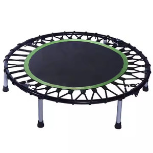 <span class=keywords><strong>300</strong></span> Lbs Mini Trampoline pour Adultes Intérieur Petit Rebounder Exercise Trampoline pour Workout Fitness - Product Image 2
