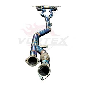 ท่อไอเสียแบบ Catback รุ่น Vortex Titanium Blue Valved สำหรับ BMW G80 M3 G82 M4 พร้อมท่อเชื่อมความยาวเท่ากัน หัวท่อแบบควอดเบิร์นท์ ชุดระบบพร้อมอุปกรณ์ - Product Image 3