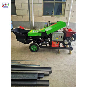 Pompe de mélange de béton à haute pression garantie de qualité <span class=keywords><strong>prix</strong></span> bon marché haute efficacité petite machine de pompe à béton à godet incliné - Product Image 5