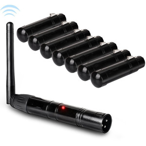 جهاز إرسال واستقبال لاسلكي G أسود DMX512 DMX512 جهاز إرسال/استقبال <span class=keywords><strong>DMX</strong></span> لإضاءة الحفلات على المسرح - Product Image 1