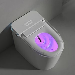 Sang trọng thông minh điện WC cho phòng tắm tự làm sạch CHẬU VỆ SINH nhà vệ sinh với cảm biến tự động điều khiển từ xa P-trap & S-trap thoát nước - Product Image 5