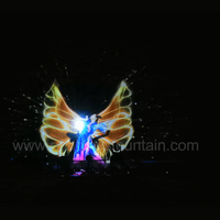 Fontaine flottante musicale personnalisée en plein air avec hologramme 3D Water Show