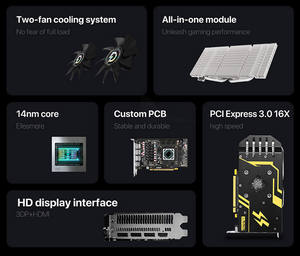 डेस्कटॉप के लिए Gpu ग्राफिक्स कार्ड 8gb Rx 580 Gddr5 Rtx 3080 गेमिंग ग्राफिक्स कार्ड RX5500XT Rx580 8gb - Product Image 4