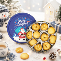 Biscuits au beurre en gros, marque privée, biscuits croustillants dorés