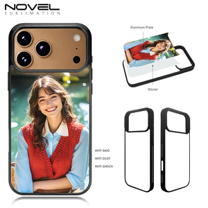 เคสโทรศัพท์ TPU แบบเปล่าสำหรับพิมพ์ลายแบบ Sublimation 2 มิติ สำหรับ iPhone 18 18 Pro 18 Pro Max  แบบ DIY พิมพ์รูปภาพหรือโลโก้ด้วยความร้อน  ฝาหลังแบบนิ่ม - Product Image 2