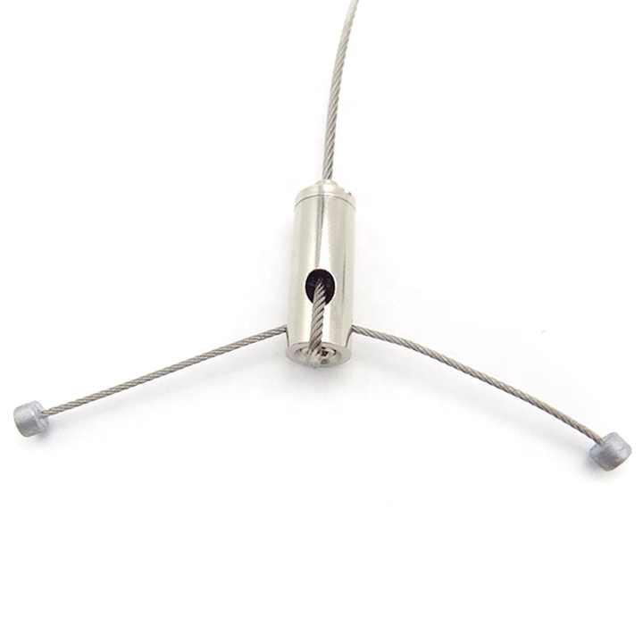 1.5mm Stainless Steel Wire Rope Display Y Shape Paddle Suspension ...