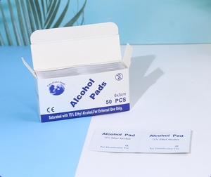 Los productos más vendidos 2024 Oem Odm Hisopo de alcohol desechable Desinfección Antibacteriano No tejido Alcohol Pre Pad - Product Image 5