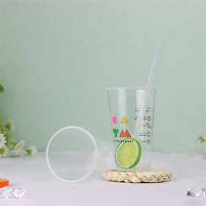 Gobelets en plastique transparent PP personnalisables en gros, 500 ml, pour boissons - Product Image 2