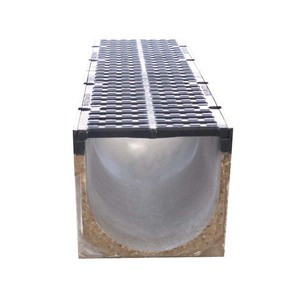 Heavy Duty nhựa bê tông hệ thống thoát nước hình chữ U Polymer bê tông kênh thoát nước cho bãi đậu xe SMC tuyến tính cống Bìa - Product Image 3