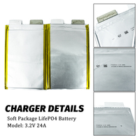 CALB 3.2V 24Ah paquet souple batterie au Lithium-ion polymère Rechargeable Lipo cellule de poche au Lithium-ion pour les cellules de véhicules à énergie nouvelle