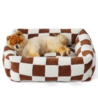 Fournitures pour animaux de compagnie, lit chaud pour chiens de petite, moyenne et grande taille, niche pour animaux de compagnie, tapis doux, canapé, toutes saisons, nid en peluche pour chat, lit pour chien