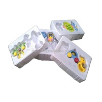 Insert de plateau en plastique multi-fentes, forme de cavité personnalisée pour jouets, artisanat, doublure intérieure de petite boîte cadeau, accessoire pour emballage de cadeaux de vacances