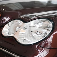 Couverture de phare avant transparente pour Mercedes-Benz W203 Classe C 04-06, coque de phare avant pour C180/C200/C230 (standard)