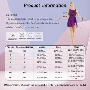 ชุดเต้นบัลเล่ต์แขนกุดสำหรับผู้ใหญ่ชุดฝึกเต้นชุดฝึกเต้นสำหรับผู้หญิง - Product Image 6