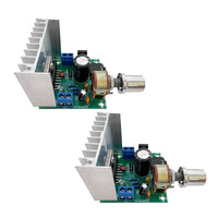Module amplificateur audio double canal OKY3462-9 15W+15W TDA7297 Entrée DC 9V-15V Impédance de sortie 4-8