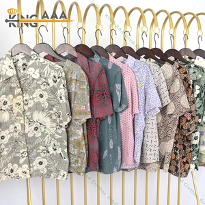 Camisa Informal de Verano para Hombre Mayor y Blusa para Mujer, Estilo Casual, Ropa Usada Popular en China, KingAAA, Poliéster/Algodón - Product Image 3