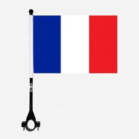 Nationale Fahrradflagge 100% Polyester Digitaldruck 60x90cm für Outdoor-Radfahren Dekorationen Cheerleading R-S-A Fanflagge Mexiko