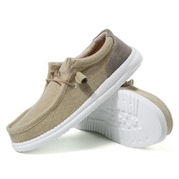 Automne à la mode décontracté toile mocassins pour hommes et femmes transfrontalier populaire sans lacet commerce extérieur chaussures de course