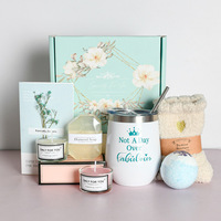 Cadeau d'anniversaire romantique unique pour elle, coffret cadeau spa naturel et sûr avec tasses en céramique, chaussettes en laine et couverture, boîte cadeau Get Well Soon