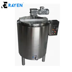 Industrial Jacketed Heating Chocolate Butter Churn Stainless Steel Honey Holding Tank Chocolate Mixng tank