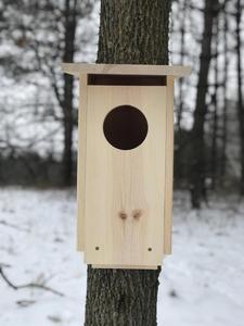 <span class=keywords><strong>Casas</strong></span> para Pájaros <span class=keywords><strong>Colgantes</strong></span> de Madera para Exteriores, Cajas de Nido de Madera Resistentes, Fáciles de Limpiar - Product Image 3