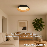Plafonnier Minimaliste Design Moderne à LED avec Lumière Douce pour Chambre à Coucher, Chambre d'Enfant et Éclairage Sain pour la Maison