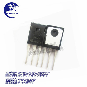 Transistor Igbt Infineon Ikw75n60t 600V 75A DIP de alta potencia para aplicaciones industriales - Product Image 3