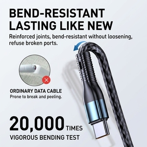 Câble de charge multi-prise, câble de charge 3 en 1 3A USB à charge rapide <span class=keywords><strong>avec</strong></span> connecteur Micro USB Type C <span class=keywords><strong>Lightning</strong></span> pour téléphone - Product Image 5