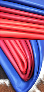 Printemps et été nouvelle mode en cuir de mouton véritable <span class=keywords><strong>style</strong></span> <span class=keywords><strong>marin</strong></span> bleu chaud pour chaussures et meubles approvisionnement de race mixte - Product Image 4