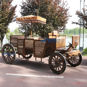 Voiture électrique de tourisme en bois, calèche électrique, buggy électrique, pousse-pousse électrique, calèche en bois - Product Image 3