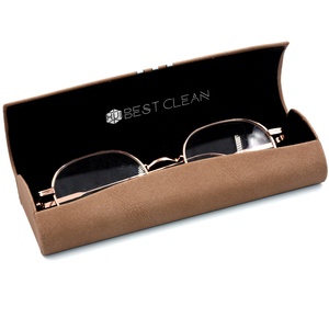 Bestclean sang trọng <span class=keywords><strong>handmade</strong></span> kính quang học lưu trữ Trường hợp Chất lượng cao PU da từ Kính mắt bao bì hộp - Product Image 3