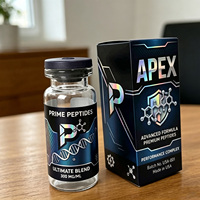 Ensemble d'emballages personnalisés pour peptides |   Étiquettes adhésives imperméables et durables avec boîtes assorties |   Directement de l'usine