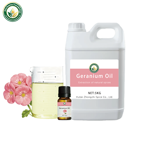 Huile <span class=keywords><strong>de</strong></span> Géranium 100% Naturelle Extrait Végétal Anti-inflammatoire & Antibactérien pour l'Aromathérapie, les Soins <span class=keywords><strong>de</strong></span> la Peau, les Parfums – Vente en Gros OEM - Product Image 2