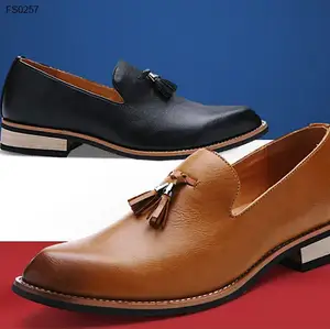 Mocassins en PU décontractées pour hommes, chaussures d'extérieur de qualité supérieure, très tendance, à enfiler, vente en gros,