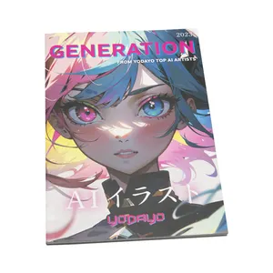 China High Quality Paperback Book Manufacturer Softcover Custom Comic Book Printing Adult Anime Manga Books Printing Service