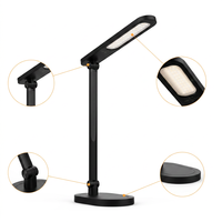 Lampe de bureau LED à spectre complet pour la prévention de la myopie, lumière à intensité réglable pour protéger les yeux, idéale pour les salles d'étude et les bureaux