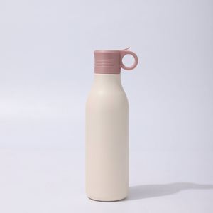 New Arrival 550Ml Stainless Steel Sports Bottle Portable Insulated Vacuum Fitness Tumbler Travel <b>Straw</b> 6-12 Boiling Water - Product Image 5