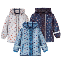 Veste imperméable légère en polaire PU pour filles, avec fermeture éclair, imprimé lapin de Pâques, idéale pour la randonnée printanière en extérieur