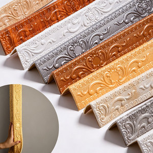 Bande de <span class=keywords><strong>moulure</strong></span> murale autocollante XPE imperméable moderne pour la maison, bordure décorative pour plafond à peler et coller - Product Image 5