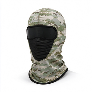 Cagoule de camouflage en maille avec protection UV intégrale du visage 56-58cm Unisexe Moto Cyclisme Sports de plein air - Product Image 2