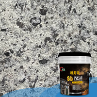 Pulvérisation liquide acrylique de peinture d'aspect de granit de revêtement pour la peinture extérieure imperméable de finition de pierre de granit