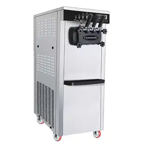 Máquina de gelo comercial de aço inoxidável para caminhão de alimentos, equipamento de refrigeração