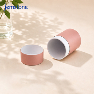 Personalized Luxury Cosmetic Kraft Cardboard Cylinder Packaging <b>Box</b> Printed Eco Friendly Skincare Face Cream Paper Tube Canister - Product Image 2