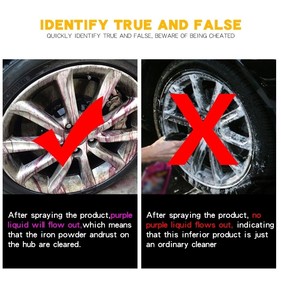 Fábrica al por mayor Rueda de vehículo Trim Clean Spray Limpiador de lavado fuerte 260ML - Product Image 3