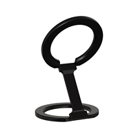 Support de téléphone portable magnétique pliable double face pour charge sans fil 11-16, flexible et réglable en métal