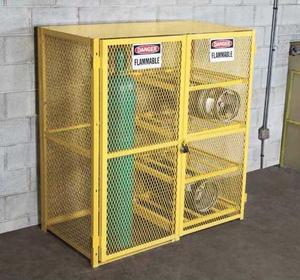 Nhà Máy Bán Hàng Thép An Toàn An Ninh Gas Chai Xi Lanh Khí Locker Lồng Lưu Trữ Lồng - Product Image 4