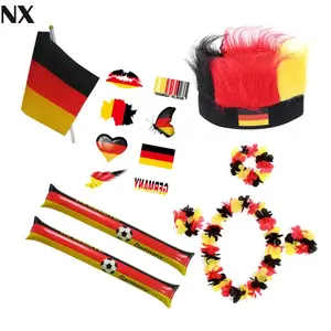 독일 팬 응원 세계 축구 가발 모자 독일 축구 수기 독일 축구 얼굴 문신